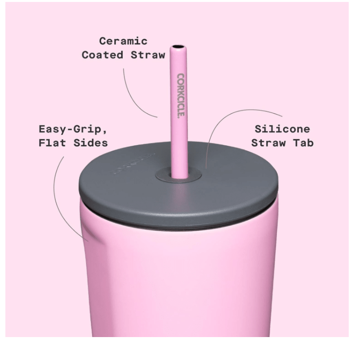 Corkcicle Cold Cup Tumbler with Straw - No Promo Code Needed!