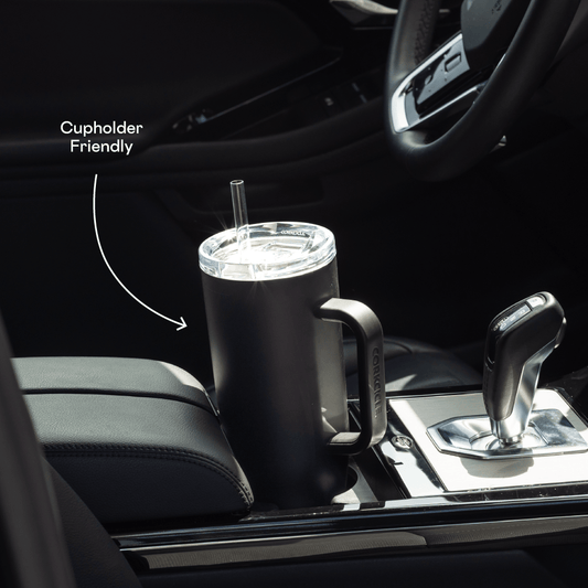 Corkcicle Cruiser – Used Like New 40oz Matte Black CONDITION: USED LIKE NEW 810102841933 No Promo Code Needed!