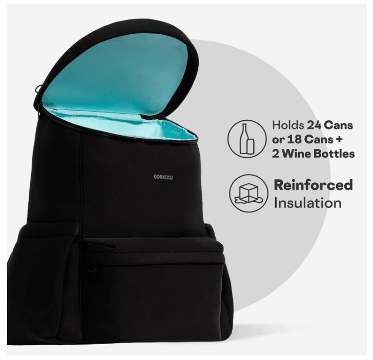 Corkcicle Lotus Pack Backpack Cooler - No Promo Code Needed!