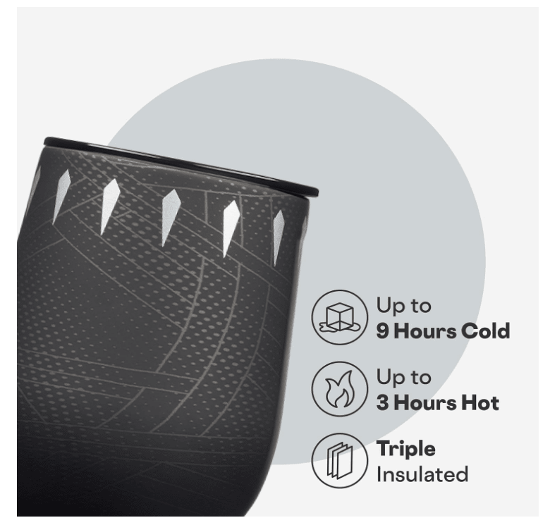 Corkcicle Stemless Insulated Wine Glass Tumbler - No Promo Code Needed!