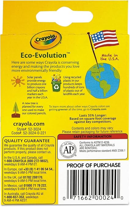 Crayola Classic Crayons - No Promo Code Needed!