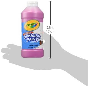Crayola Washable Magenta Paint 16 oz 071662592691 No Promo Code Needed!