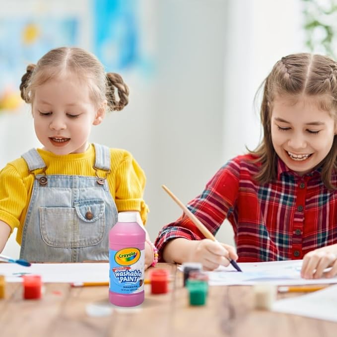 Crayola Washable Magenta Paint 16 oz 071662592691 No Promo Code Needed!