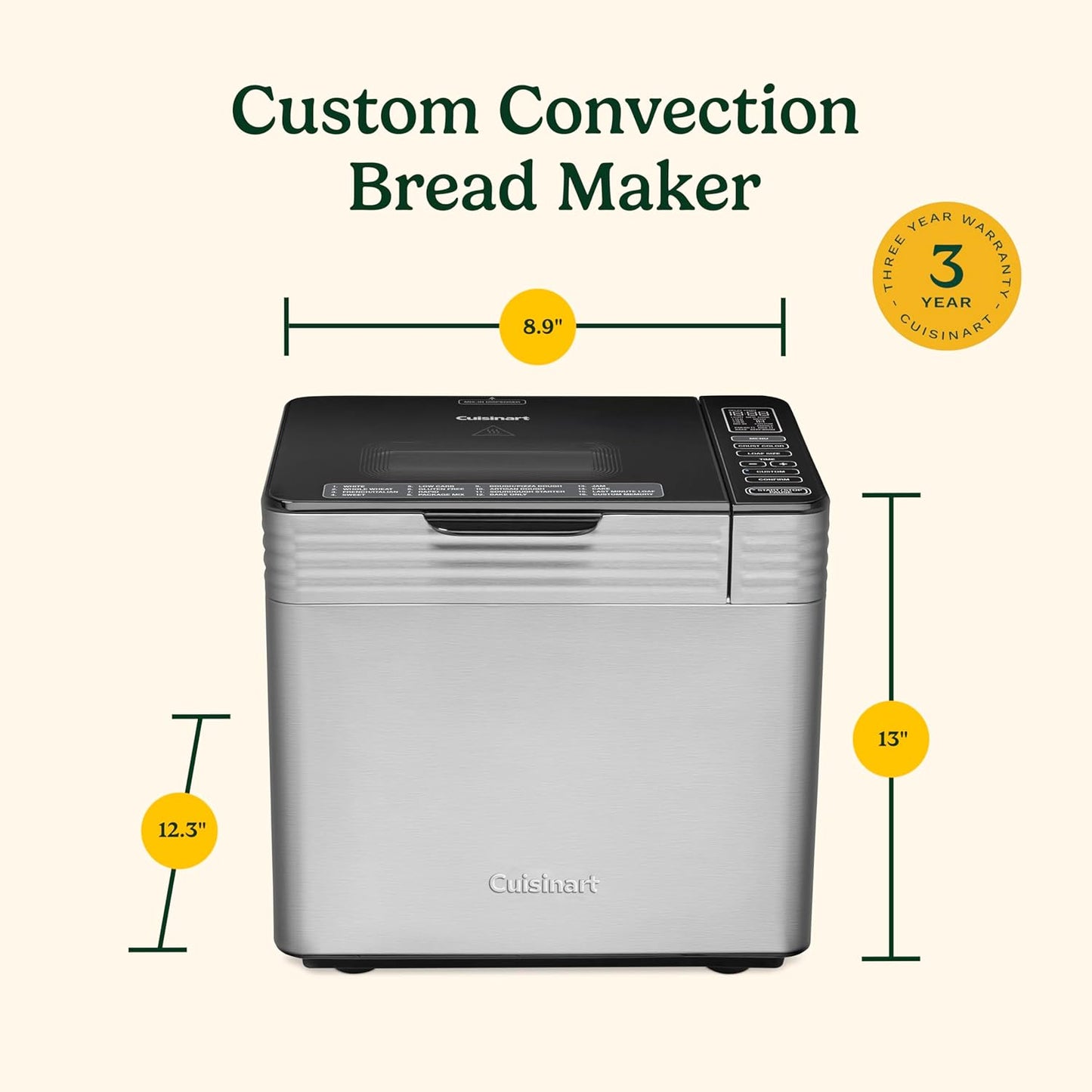 Cuisinart Convection Bread Maker Machine - No Promo Code Needed!