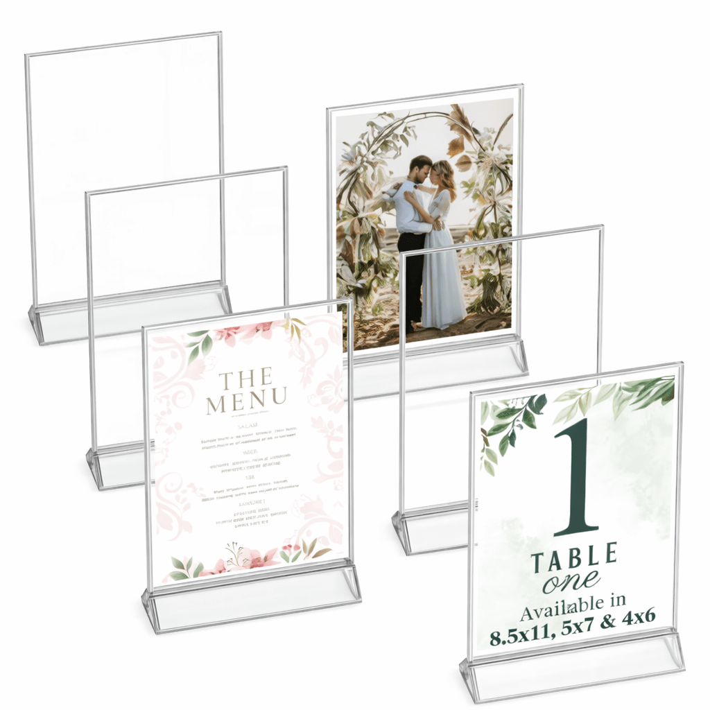 Deflecto Acrylic Double - Sided Sign Holders - No Promo Code Needed!