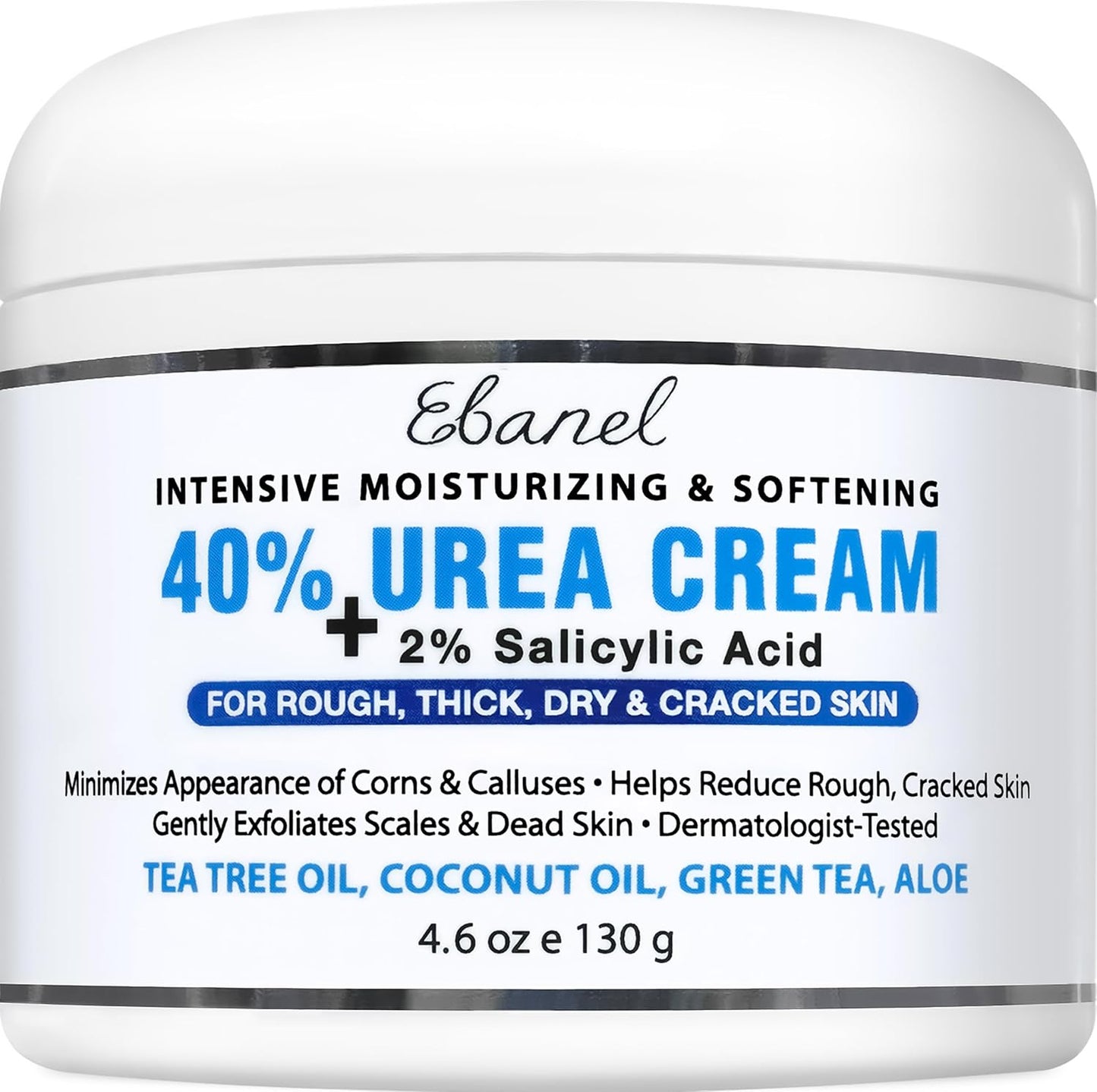 Ebanel Urea Cream 40% plus Salicylic Acid 2% - No Promo Code Needed!
