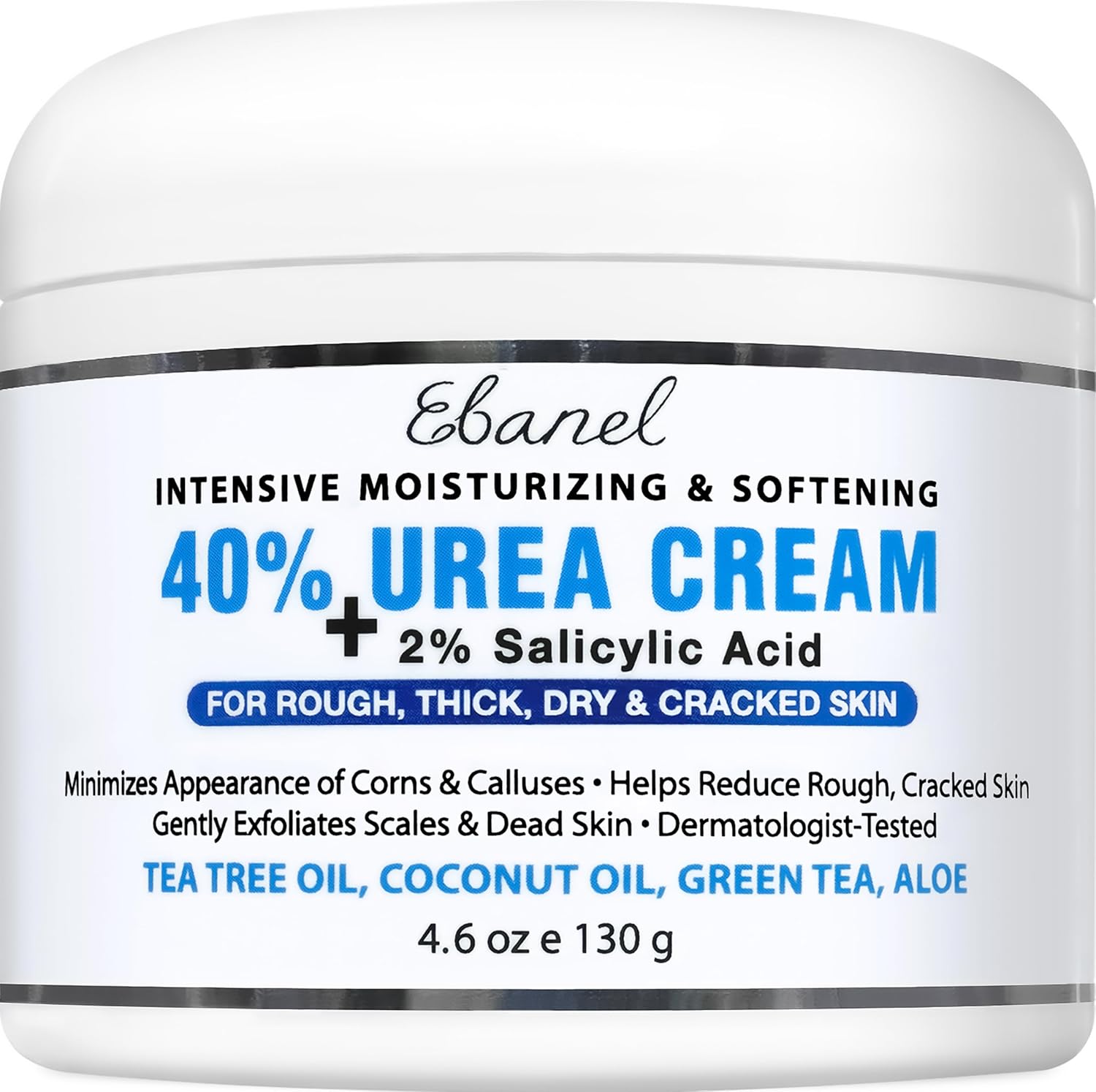 Ebanel Urea Cream 40% plus Salicylic Acid 2% - No Promo Code Needed!