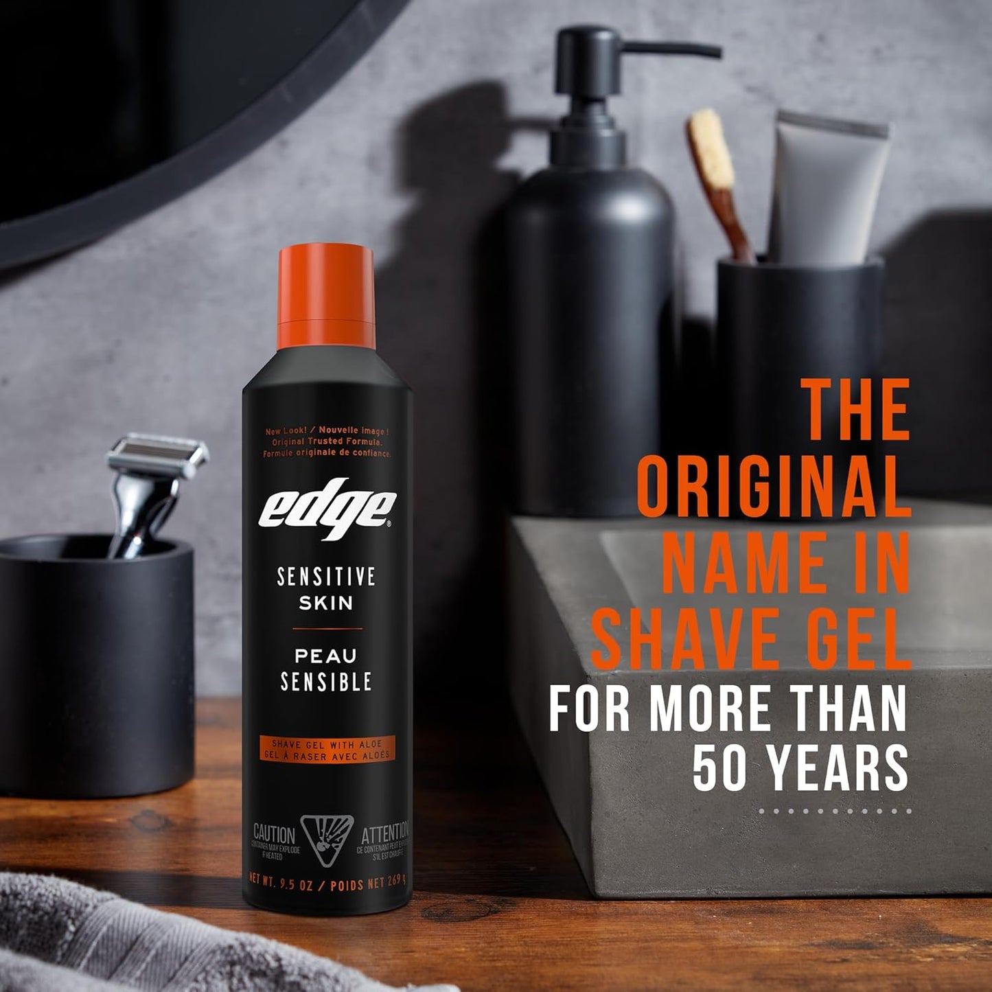 Edge Shave Gel with Aloe - No Promo Code Needed!