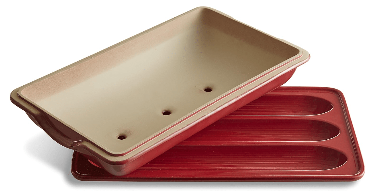 Emile Henry Flame Baguette Baker - No Promo Code Needed!