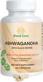Enchanted Living Black Pepper Ashwagandha Supplements - No Promo Code Needed!