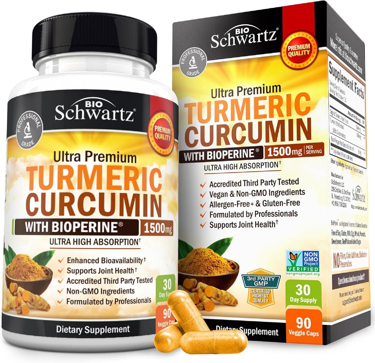 Enchanted Living Turmeric Curcumin with Black Pepper Extract - No Promo Code Needed!