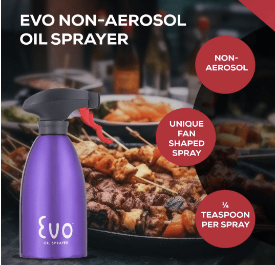 Evo Oil Sprayer Stainless Steel – New Missing Box 16 oz CONDITION: NEW MISSING BOX 042854162138 No Promo Code Needed!