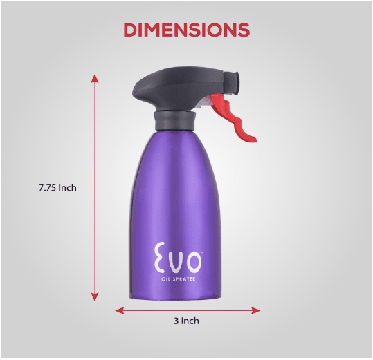 Evo Oil Sprayer Stainless Steel – New Missing Box 16 oz CONDITION: NEW MISSING BOX 042854162138 No Promo Code Needed!