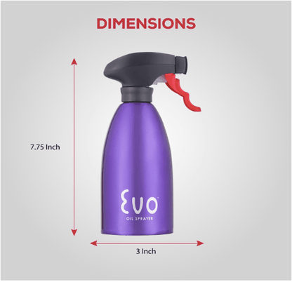 Evo Oil Sprayer Stainless Steel – New Missing Box 16 oz CONDITION: NEW MISSING BOX 042854162138 No Promo Code Needed!