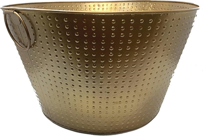 Old Dutch International Beverage Tub & Tray With Wheeled Stand Matte Copper - Null