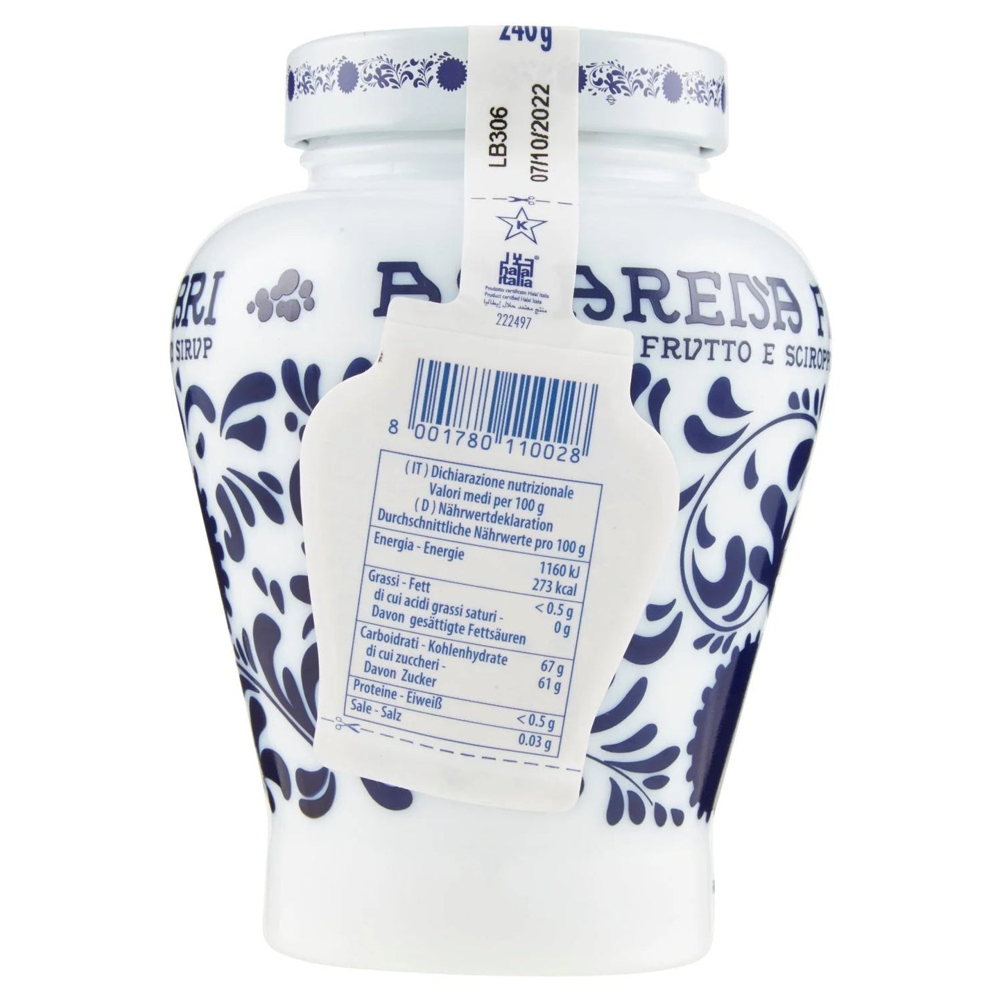 Fabbri EXPIRED - Fabbri Amarena Wild Cherries in Syrup, 6 - PACK, Gluten Free, Non - GMO, Vegan, 600g, 21 Ounce - No Promo Code Needed!