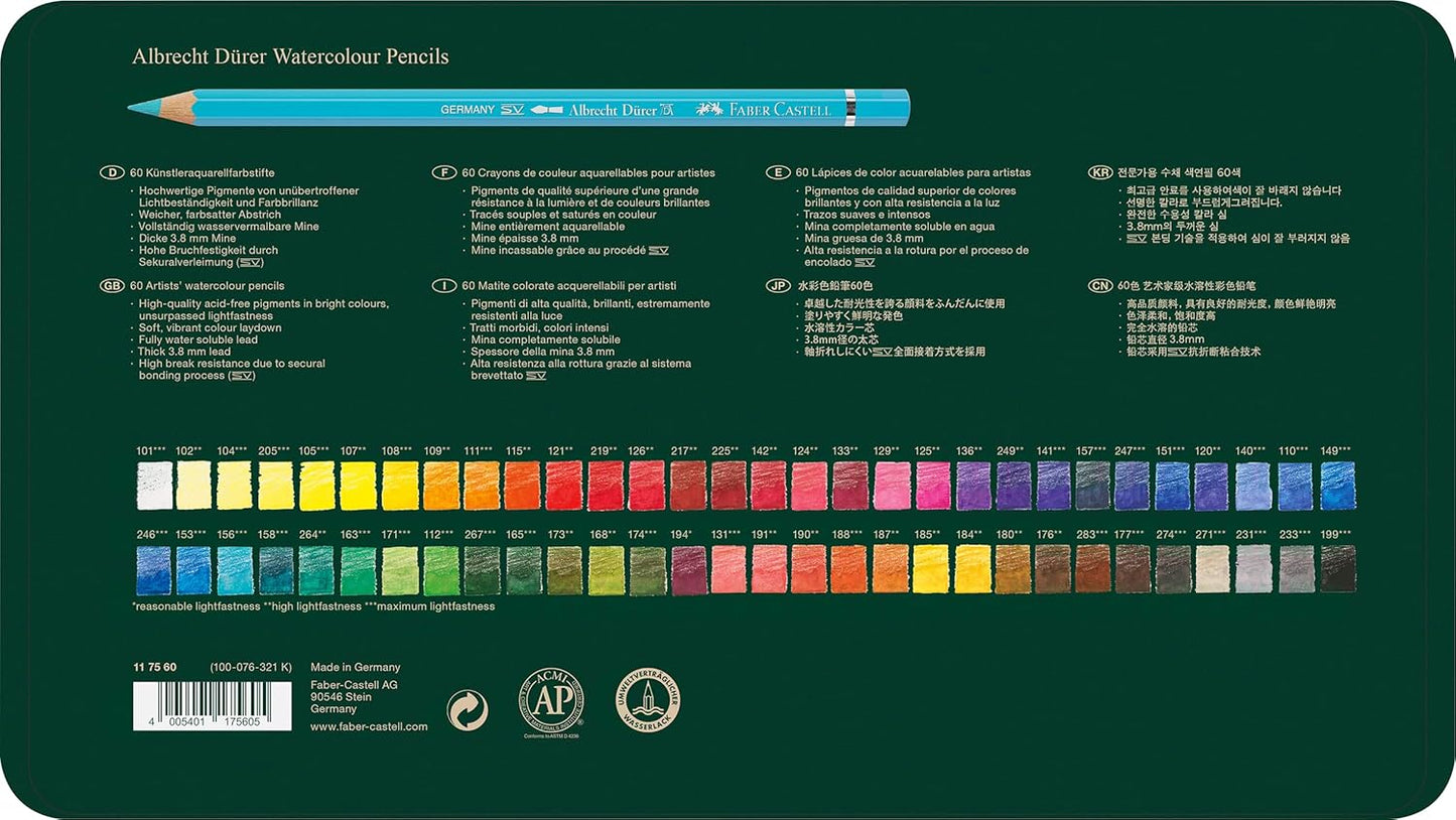 Faber - Castell Albrecht Durer Artist Watercolor Pencils - No Promo Code Needed!