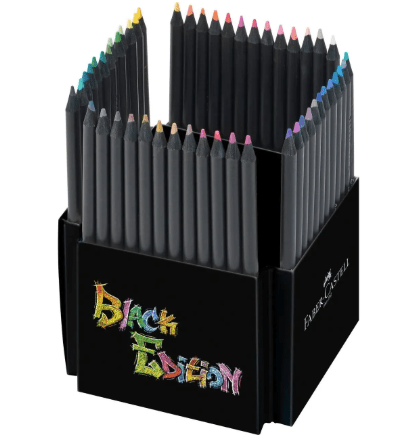 Faber - Castell Color Pencils Black Edition Tin Set - No Promo Code Needed!