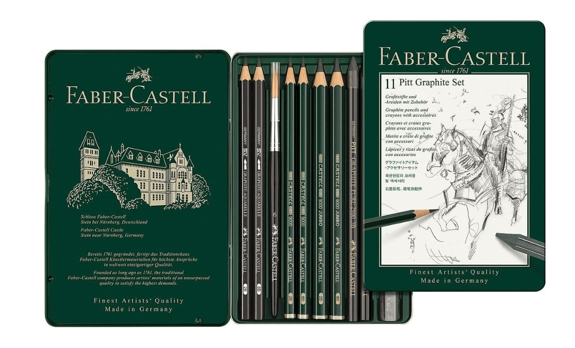 Faber - Castell Pitt Graphite Matte Pencil Tin - No Promo Code Needed!