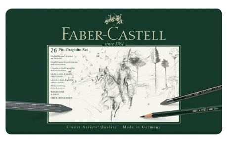 Faber - Castell Pitt Graphite Tin Set - No Promo Code Needed!