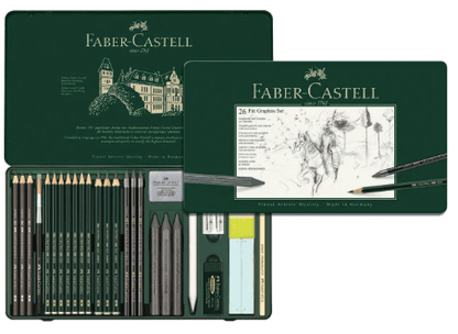 Faber - Castell Pitt Graphite Tin Set - No Promo Code Needed!