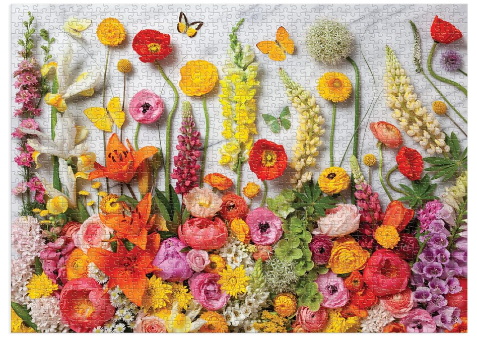 Galison Joyful 1000 Piece Puzzle - No Promo Code Needed!