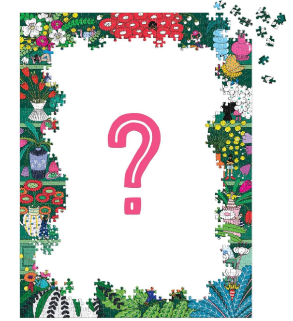 Galison Shelf Life 1000 Piece Surprise Puzzle - No Promo Code Needed!