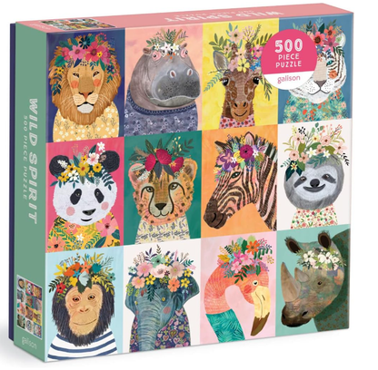 Galison Wild Spirit 500 Piece Puzzle - No Promo Code Needed!