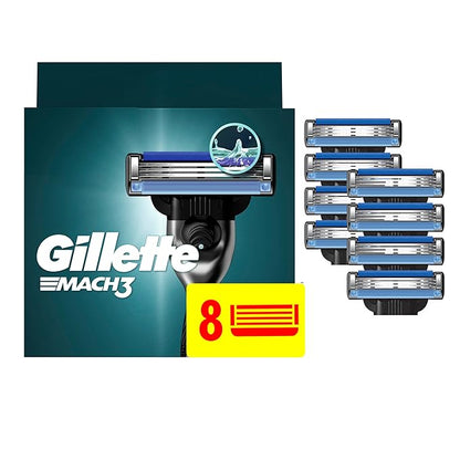 Gillette Mach3 Refill Razor Blades 8 pieces 4987176150516 No Promo Code Needed!