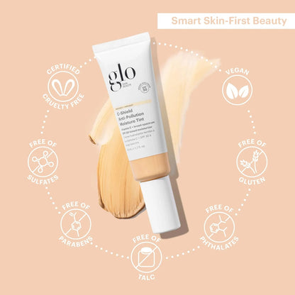 GloSkin C - Shield Anti - Pollution Moisture Tint SPF 30 2N - No Promo Code Needed!