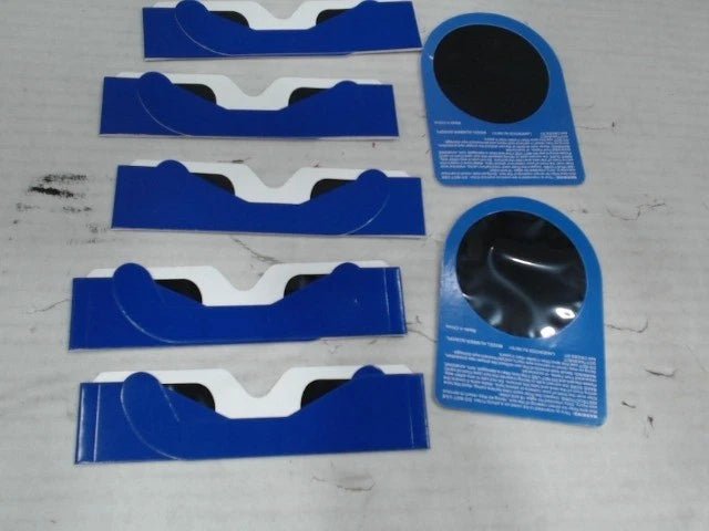 Gotta Have It GottaHaveit Solar Eclipse Glasses Blue 5pk + 2 photo filters - No Promo Code Needed!