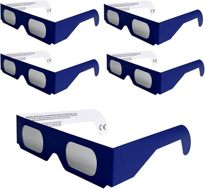 Gotta Have It Solar Eclipse Glasses Blue 5pk - No Promo Code Needed!