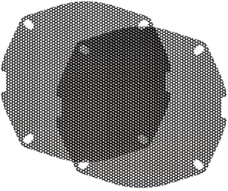Hogtunes Front Speaker Grills 5.25 x 5.25 x 0.2 inches Pack of 2 997965301627 No Promo Code Needed!