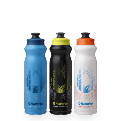 HydraPak Tempo Bottle 3 - Pack 400ml 834456004349 No Promo Code Needed!