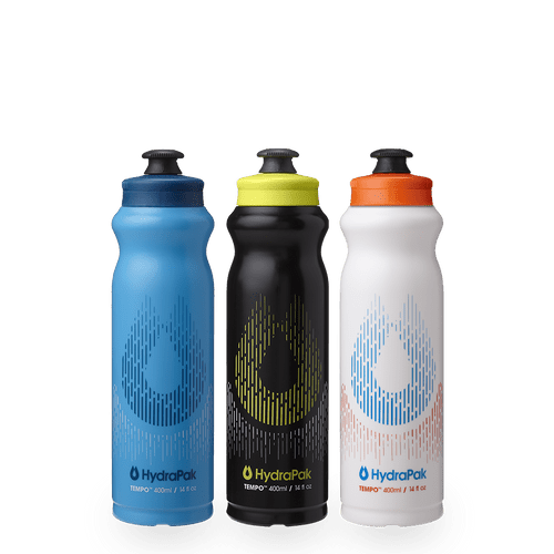 HydraPak Tempo Bottle 3 - Pack 400ml 834456004349 No Promo Code Needed!