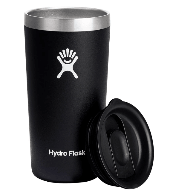 Hydro Flask All Around Tumbler Press - in Lid 12 oz Black 810070084196 No Promo Code Needed!