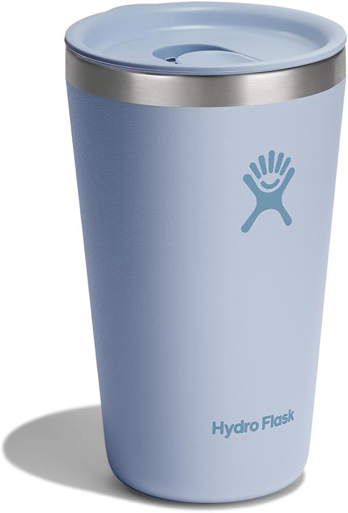 Hydro Flask All Around Tumbler Press - In Lid - Used Like New Surf 16oz CONDITION: USED LIKE NEW 810096859617 No Promo Code Needed!