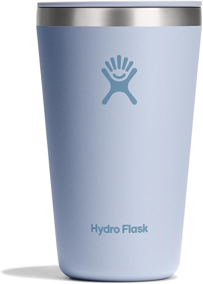 Hydro Flask All Around Tumbler Press - In Lid - Used Like New Surf 16oz CONDITION: USED LIKE NEW 810096859617 No Promo Code Needed!