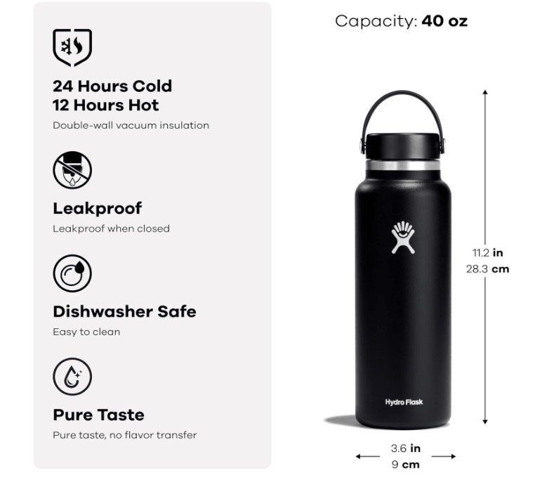 Hydro Flask Insulated Water Bottle - No Promo Code Needed!