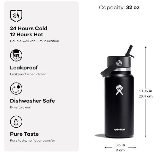 Hydro Flask Insulated Water Bottle - No Promo Code Needed!