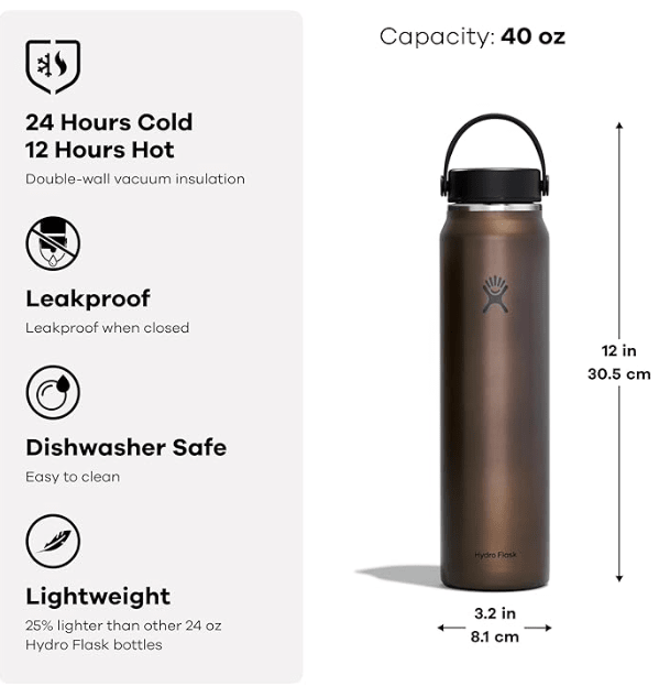Hydro Flask Lightweight Wide Flex - No Promo Code Needed!