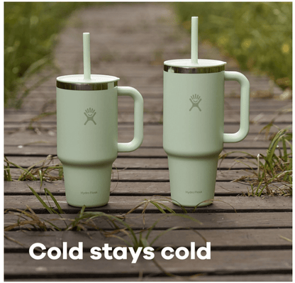 Hydro Flask Travel Tumbler with Handle Lid and Straw - No Promo Code Needed!