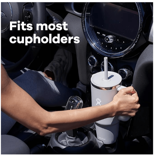 Hydro Flask Travel Tumbler with Handle Lid and Straw - No Promo Code Needed!