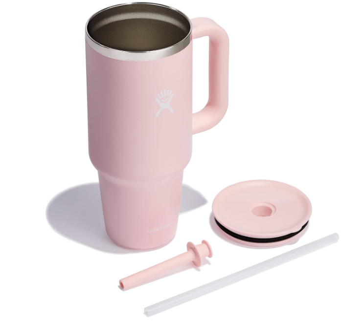 Hydro Flask Travel Tumbler with Handle Lid and Straw - No Promo Code Needed!