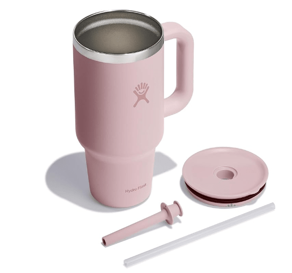 Hydro Flask Travel Tumbler with Handle Lid and Straw - No Promo Code Needed!