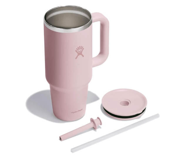 Hydro Flask Travel Tumbler with Handle Lid and Straw - No Promo Code Needed!