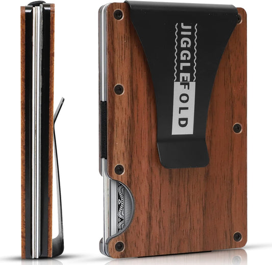 Jiggle & Fold Slim Minimalist Wallet - No Promo Code Needed!