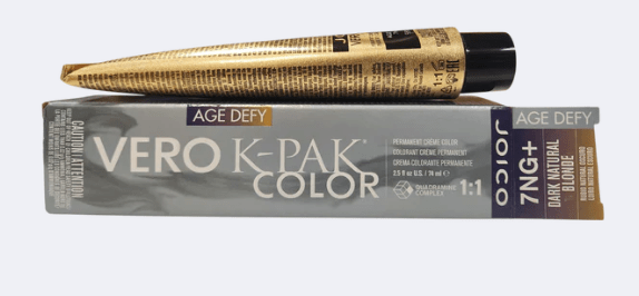 Joico Vero K - Pak Permanent Cream Hair Color - 7NG+ Age Defy - Dark Natural Blonde - No Promo Code Needed!