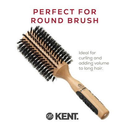 Kent Large Radial Bristle Round Brush - No Promo Code Needed!