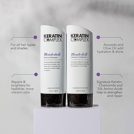 Keratin Complex Blondeshell Debrass Conditioner 13.5 oz - No Promo Code Needed!